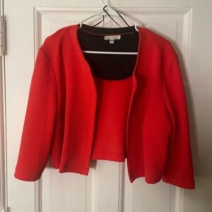 Robbie Bee Cropped Open Bolero